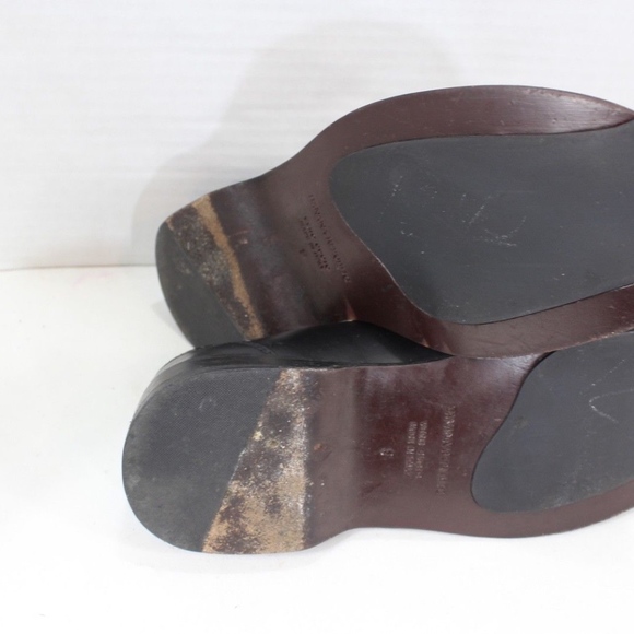 Banana Republic Italian Leather Loafers Black 9 main image 4